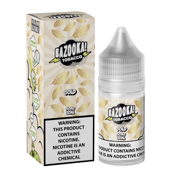 SALT BAZOOKA TOBACCO GOLD 50MG